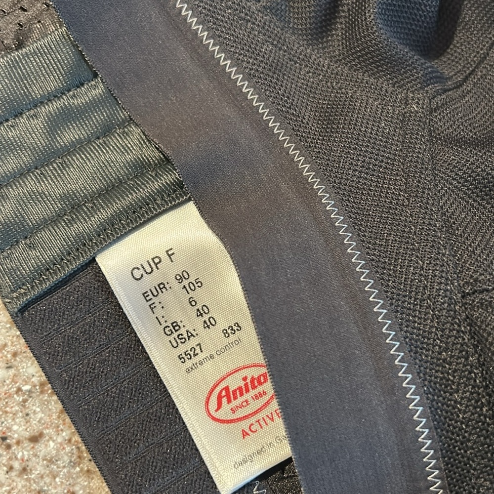 Anita Active Maximum Support Sports Bra 40F NWT - Picture 7 of 7